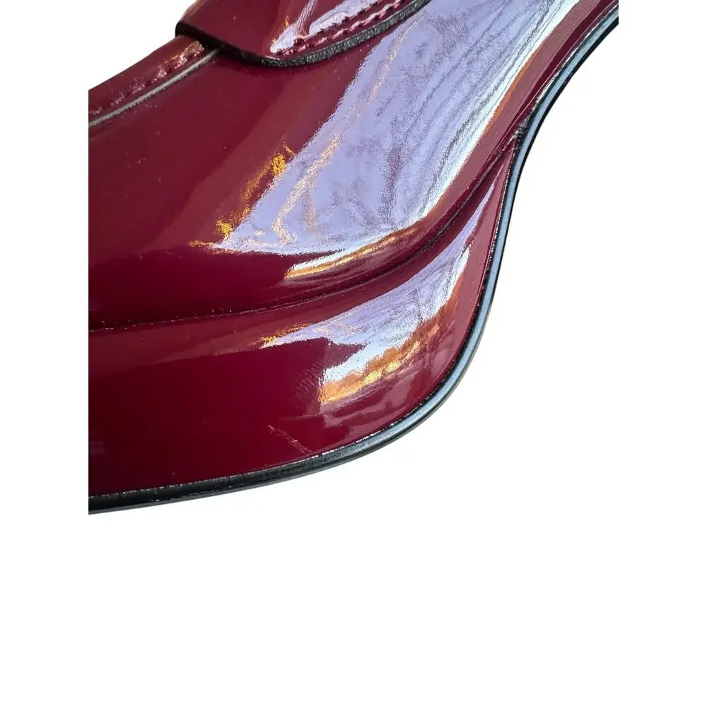 Nine West Women's Verge Loafer Pump Block Heel Squared Toe. Classic Look. SZ-8.5 - Picture 6 of 6